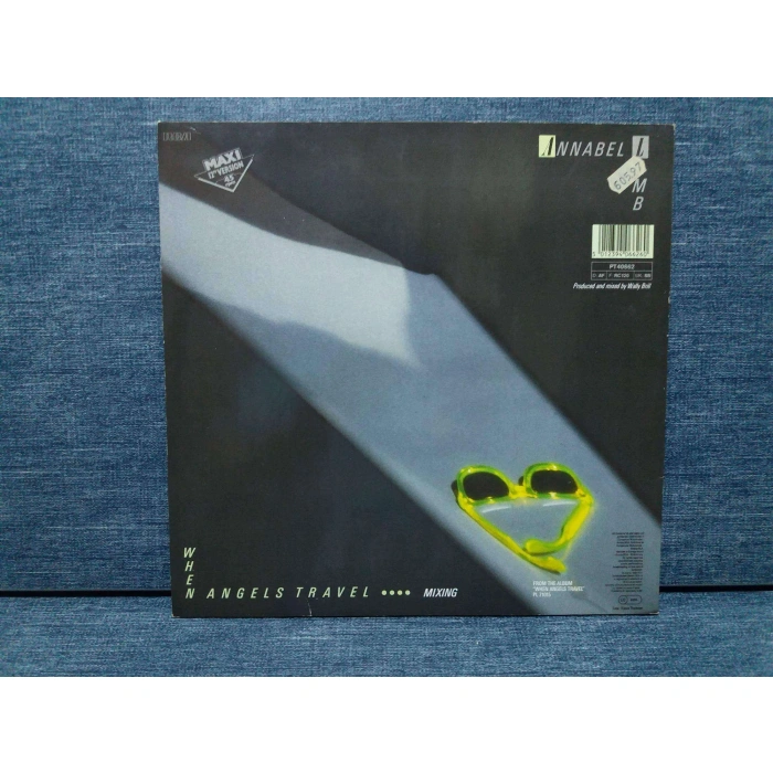 ANNABEL LAMB WHEN ANGELS TRAVEL MAXI LP