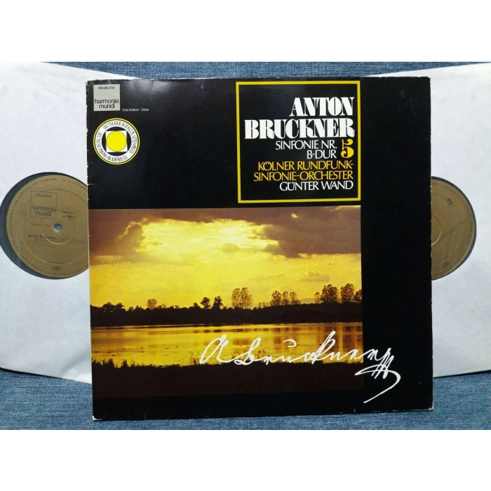 ANTON BRUCKNER SINFONIE 5 B-DUR   2 LP