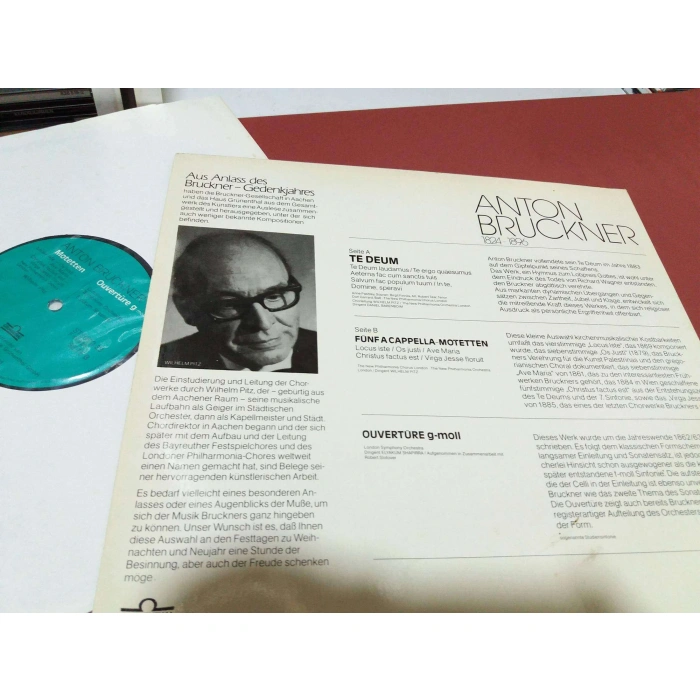 ANTON BRUCKNER TE DEUM CAPELLA MOTETTEN OVERTUREN