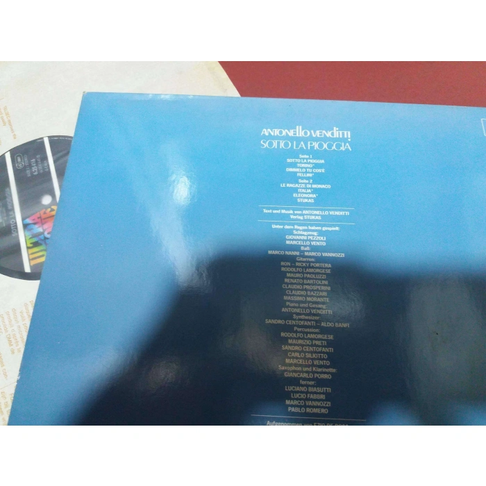 ANTONELLO VENDITTI SOTTO LA PIOGGIA