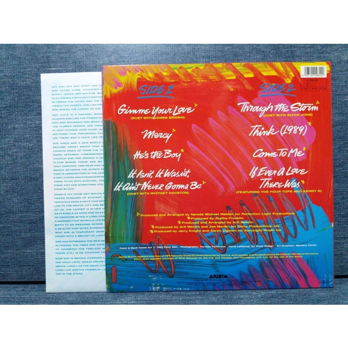 ARETHA FRANKLIN THROUGH THE STORM