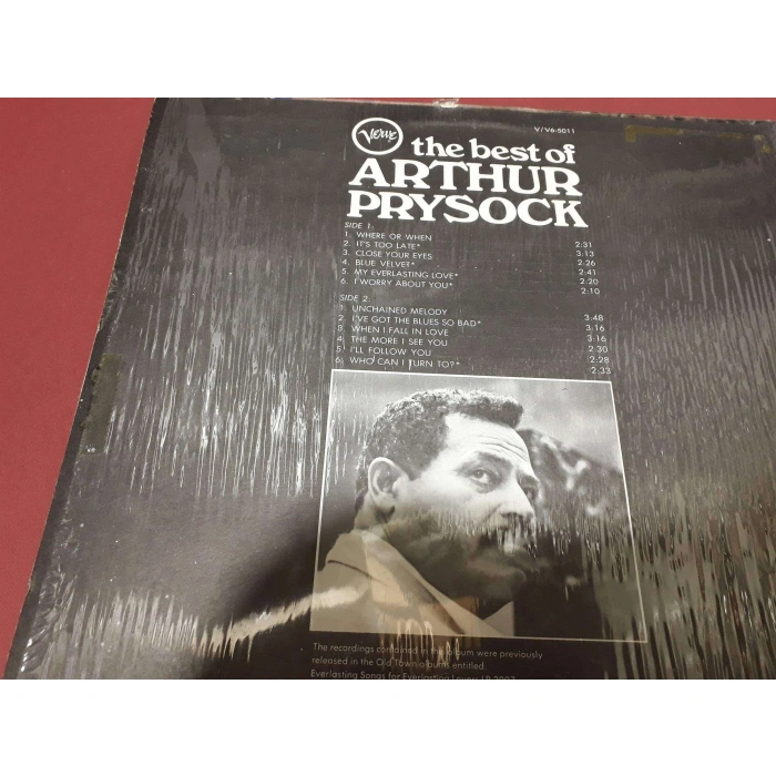 ARTHUR PRYSOCK BEST OF