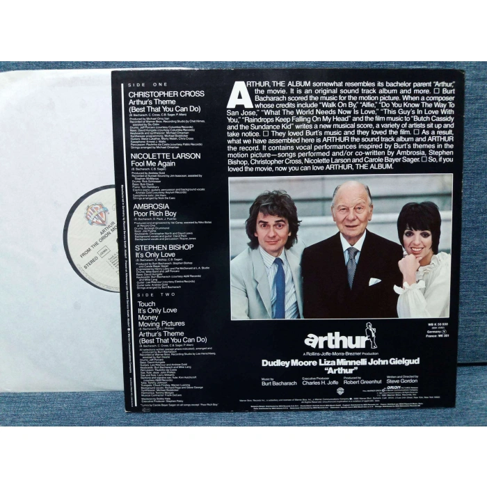 ARTHUR THE ALBUM FILM MUSIC LIZA MINNELLI