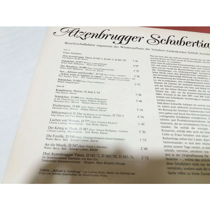 ATZENBRUGGER SCHUBERTIADE