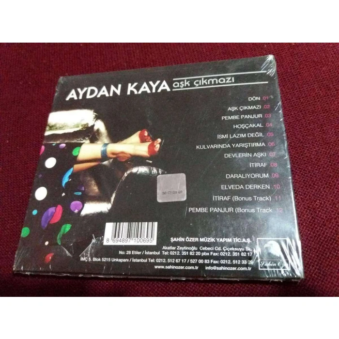 AYDAN KAYA AŞK ÇIKMAZI (SIFIR)