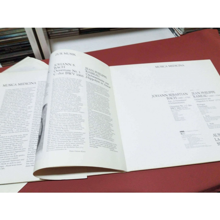 BACH 4 OVERTUREN - RAMEAU  HIPPOLYTE