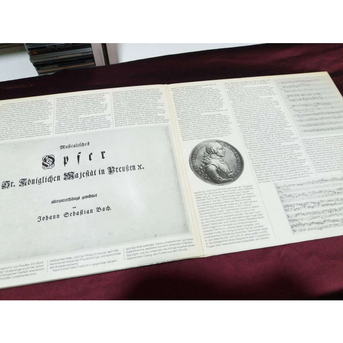 JS BACH A MUSICAL OFFERING