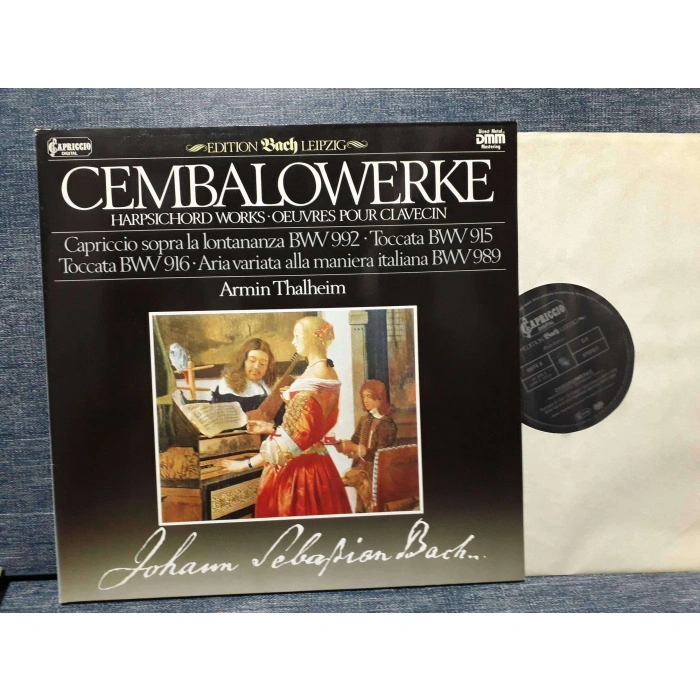 BACH CEMBALOWERKE CAPRICCIO TOCCATA ARIA