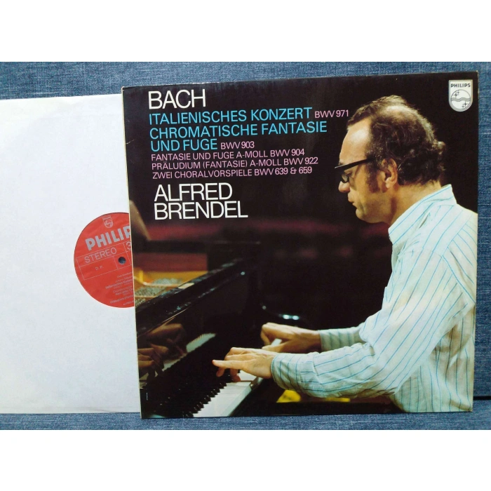 BACH ITALIENISCHE KONZERT FANTASIE FUGE ALFRED BRENDEL