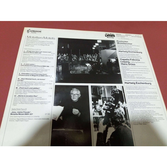 BACH MOTETS MAGNIFICAT