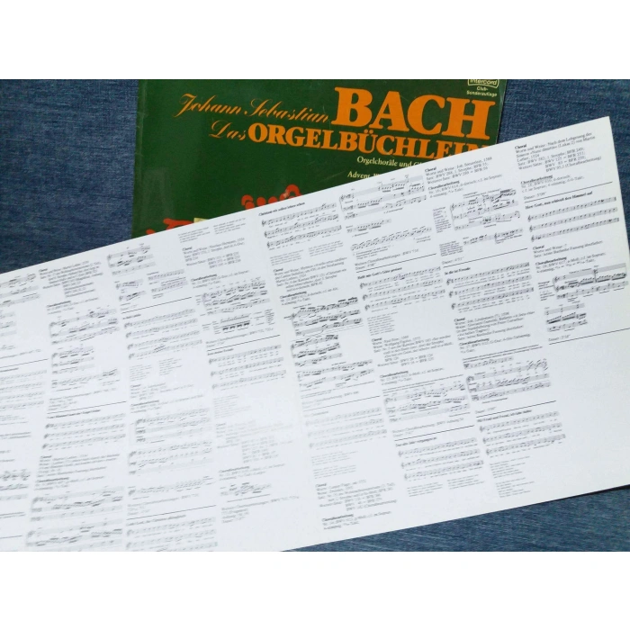 BACH ORGELBUCHLEN   2 LP