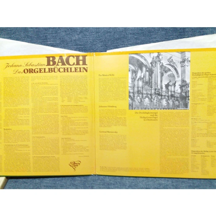 BACH ORGELBUCHLEN   2 LP