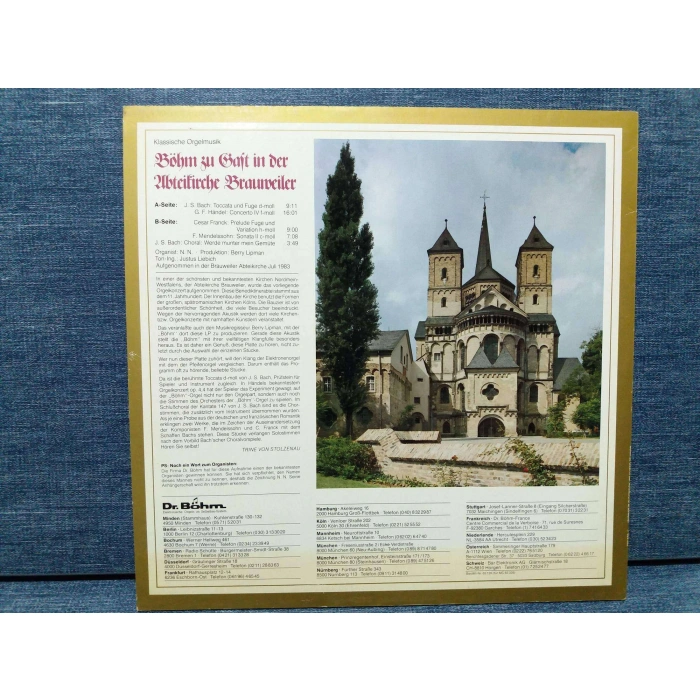 BACH TOCCATA FUGE HANDEL  - CESAR FRANCK PRELUDE