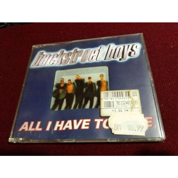 BACKSTREET BOYS ALL I HAVE MAXI