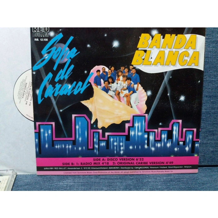 BANDA BLANCA SOPA DE CARACOL MAXI LP