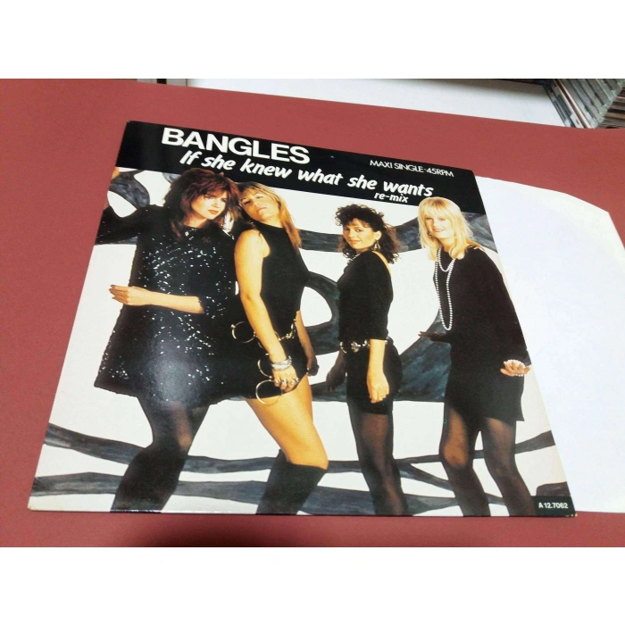 BANGLES IF SHE KNEW WHAT SHE WANTS MAXI LP
