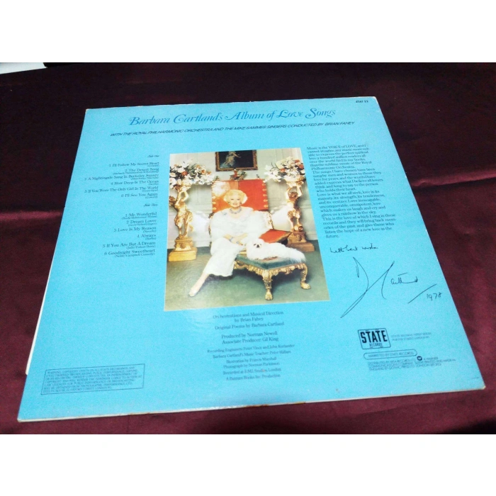 BARBARA CARTLANDS LOVE SONGS