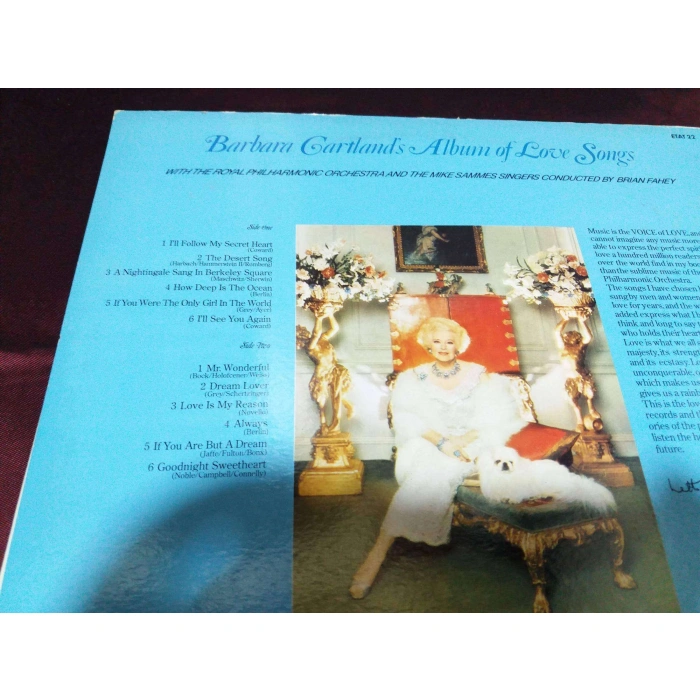 BARBARA CARTLANDS LOVE SONGS