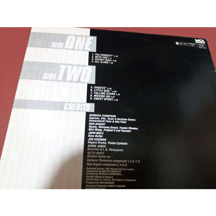 BARBARA THOMPSON ROD ARGENT JOHN MOLE JON HISEMAN