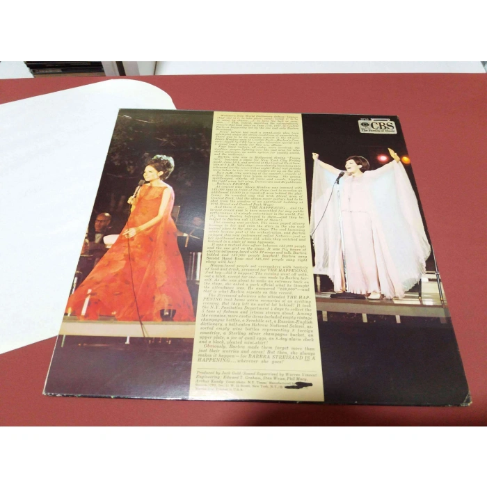 BARBRA STREISAND A HAPPENING IN CENTRAL PARK