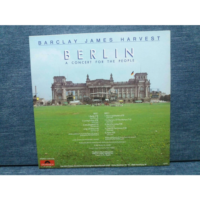 BARCLAY JAMES HARVEST BERLIN CONCERT