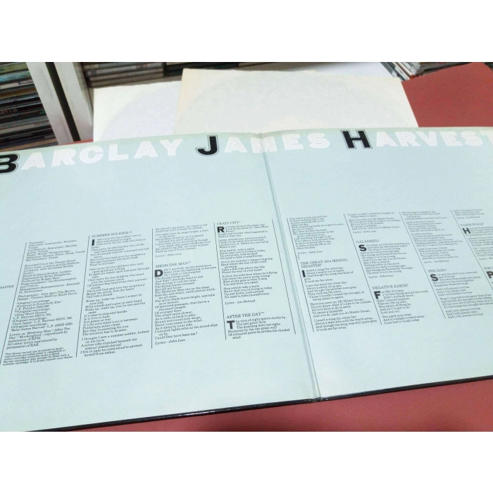 BARCLAY JAMES HARVEST LIVE   2 LP