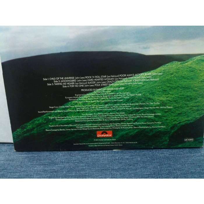 BARCLAY JAMES HARVEST LIVE TAPES  2 LP