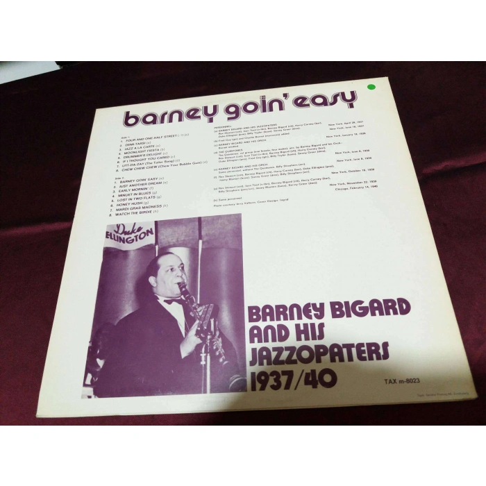 BARNEY BIGARD HIS JAZZ 1937/40