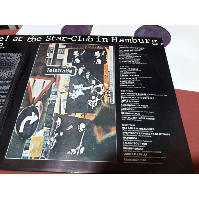 BEATLES LIVE AT THE HAMBURG 1962 GERMANY LIVE    2 LP