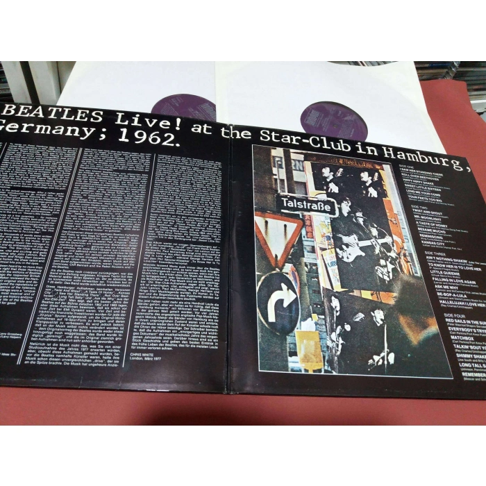 BEATLES LIVE AT THE HAMBURG 1962 GERMANY LIVE    2 LP
