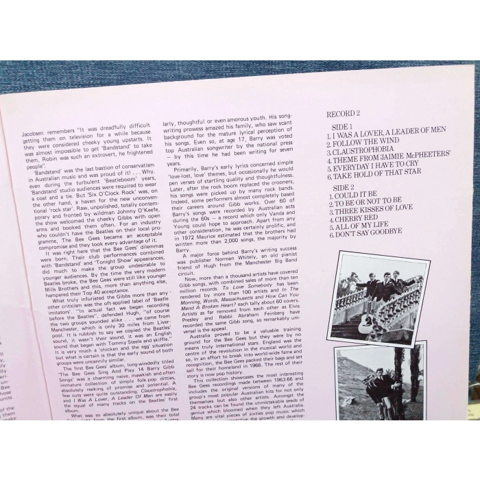 BEE GEES BONANZA EARLY DAYS 2 LP