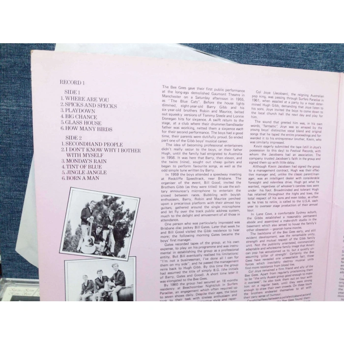 BEE GEES BONANZA EARLY DAYS 2 LP