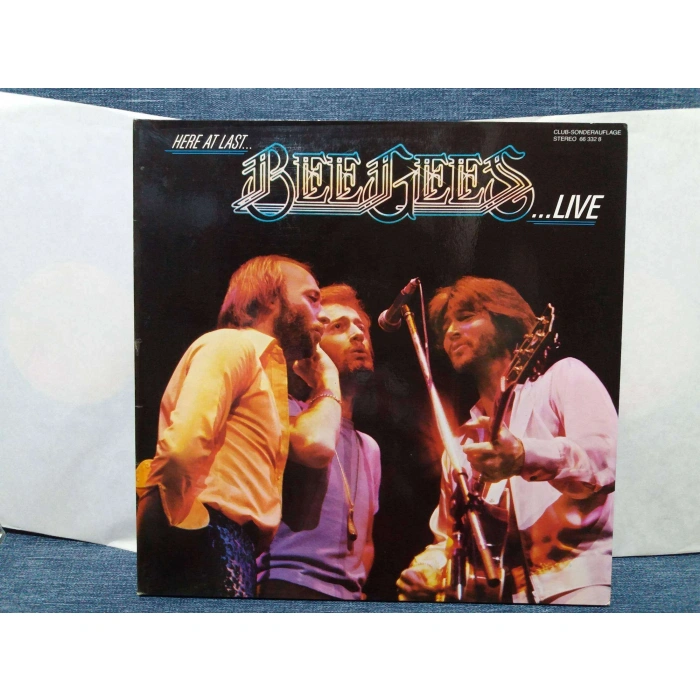 BEE GEES HERE AT LAST LIVE MUSIC  2 LP