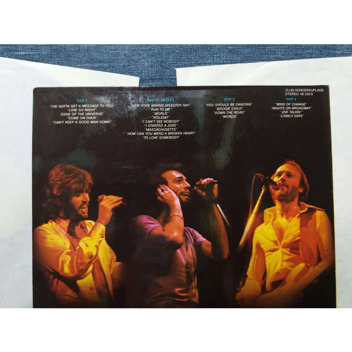 BEE GEES HERE AT LAST LIVE MUSIC  2 LP