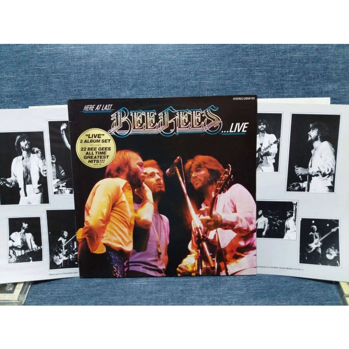 BEE GEES LIVE ALL TIME GREATEST   2 LP
