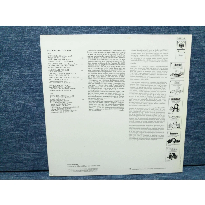 BEETHOVEN GREATEST HITS