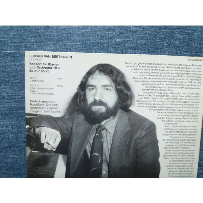 BEETHOVEN KLAVIER Nr.5 RADU LUPU