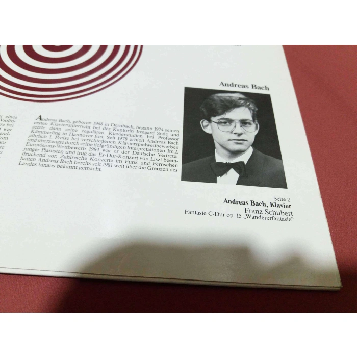 BEETHOVEN SCHUBERT PARKE DAVIS 1985