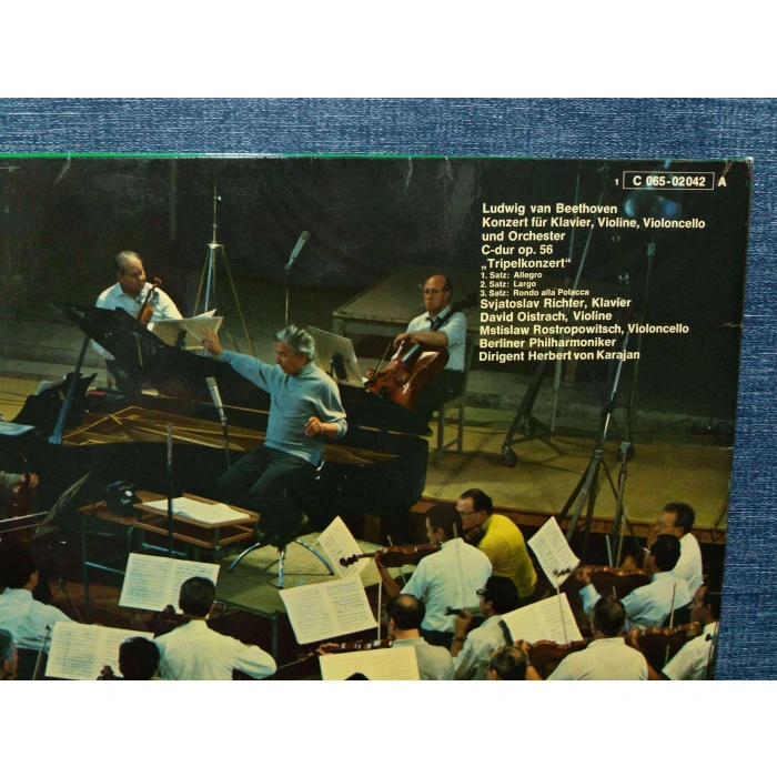 BEETHOVEN TRIPELKONZERT BERLINER PHILHARMONIKER