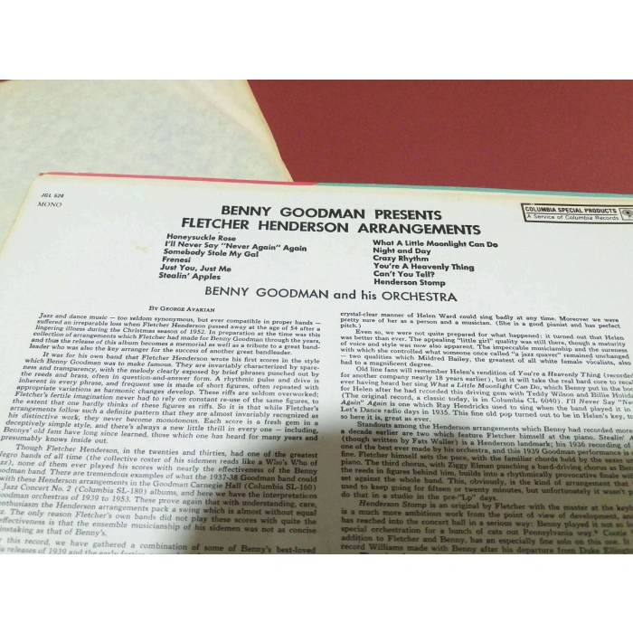 BENNY GOODMAN FLETCHER HENDERSON