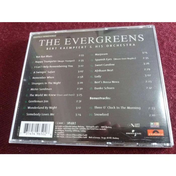 BERT KAEMPFERT EVERGREENS