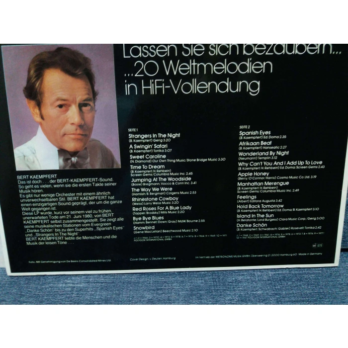 BERT KAEMPFERT WONDERLAND BY NIGHT