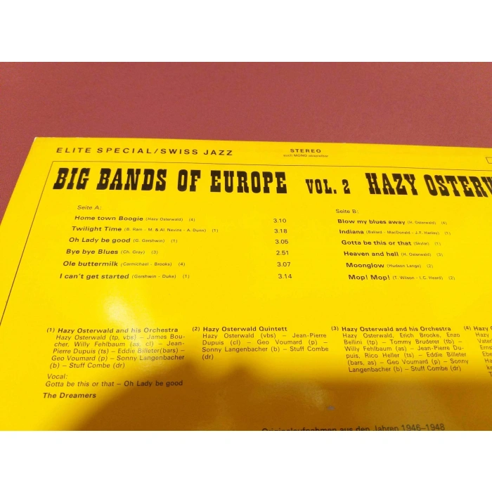 BIG BANDS OF EUROPE HAZY OSTERWALD