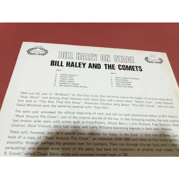 BILL HALEY ON STAGE
