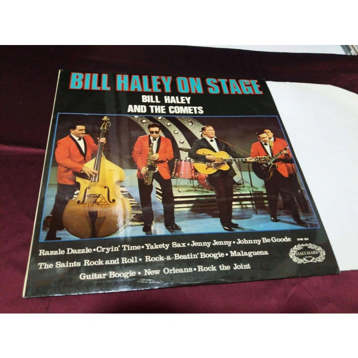 BILL HALEY ON STAGE THE COMETS