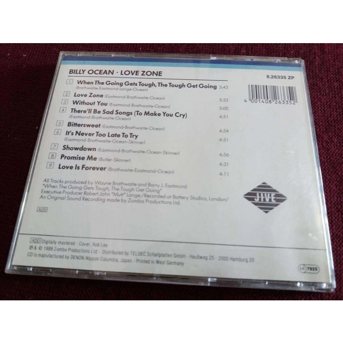 BILLY OCEAN LOVE ZONE