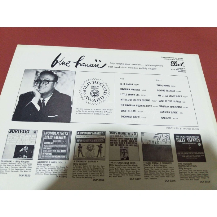 BILLY VAUGHN BLUE HAVAII