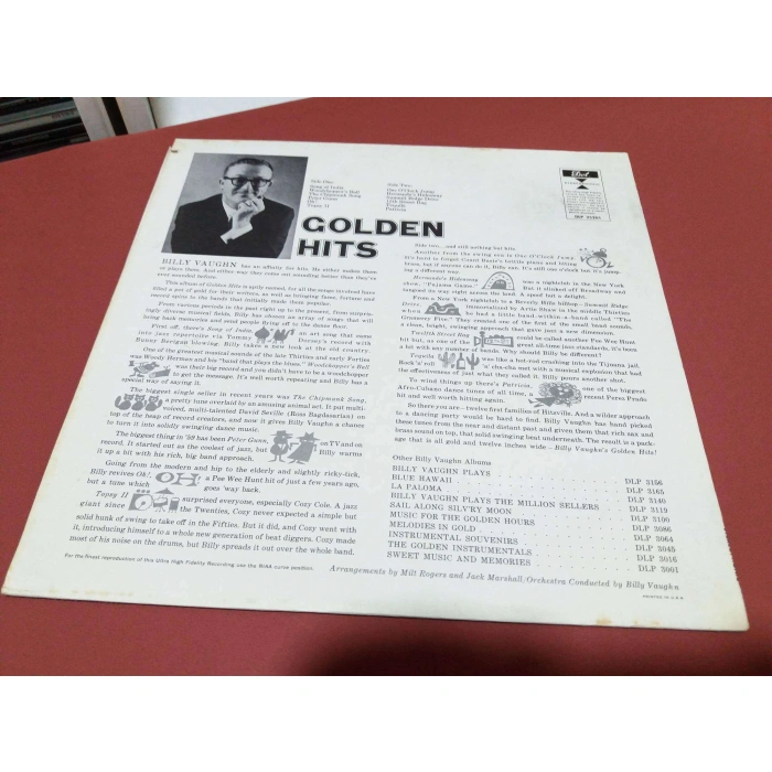 BILLY VAUGHN GOLDEN HITS