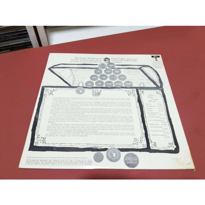 BILLY VAUGHN GOLDEN SAXOPHONES