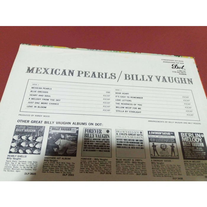 BILLY VAUGHN MEXICAN PEARLS